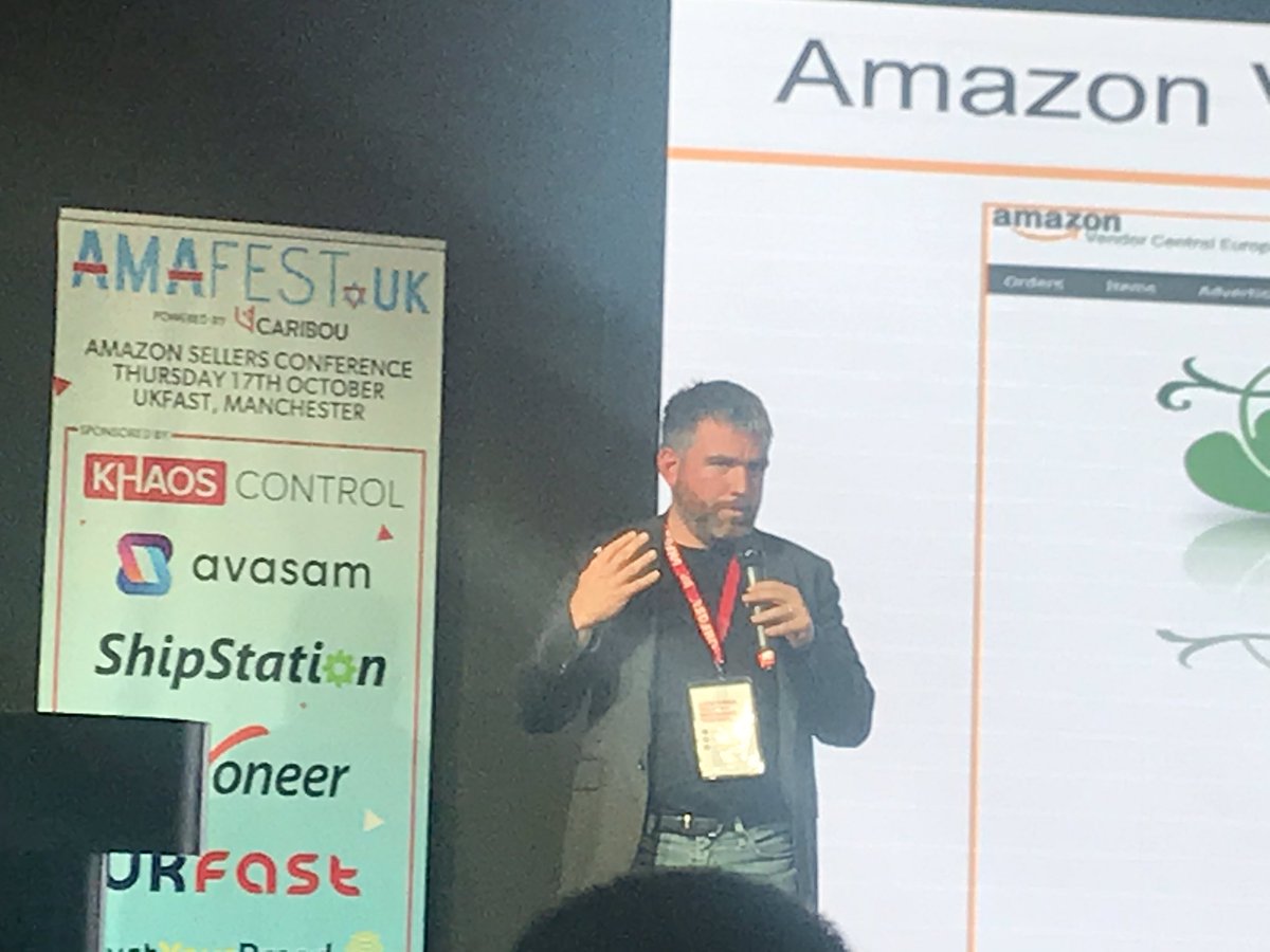 OnlineSellerUK's tweet photo. Here’s @jeromedeguigne talking about hidden treasures of Amazon Vendor. https://t.co/Gn1LirU61p