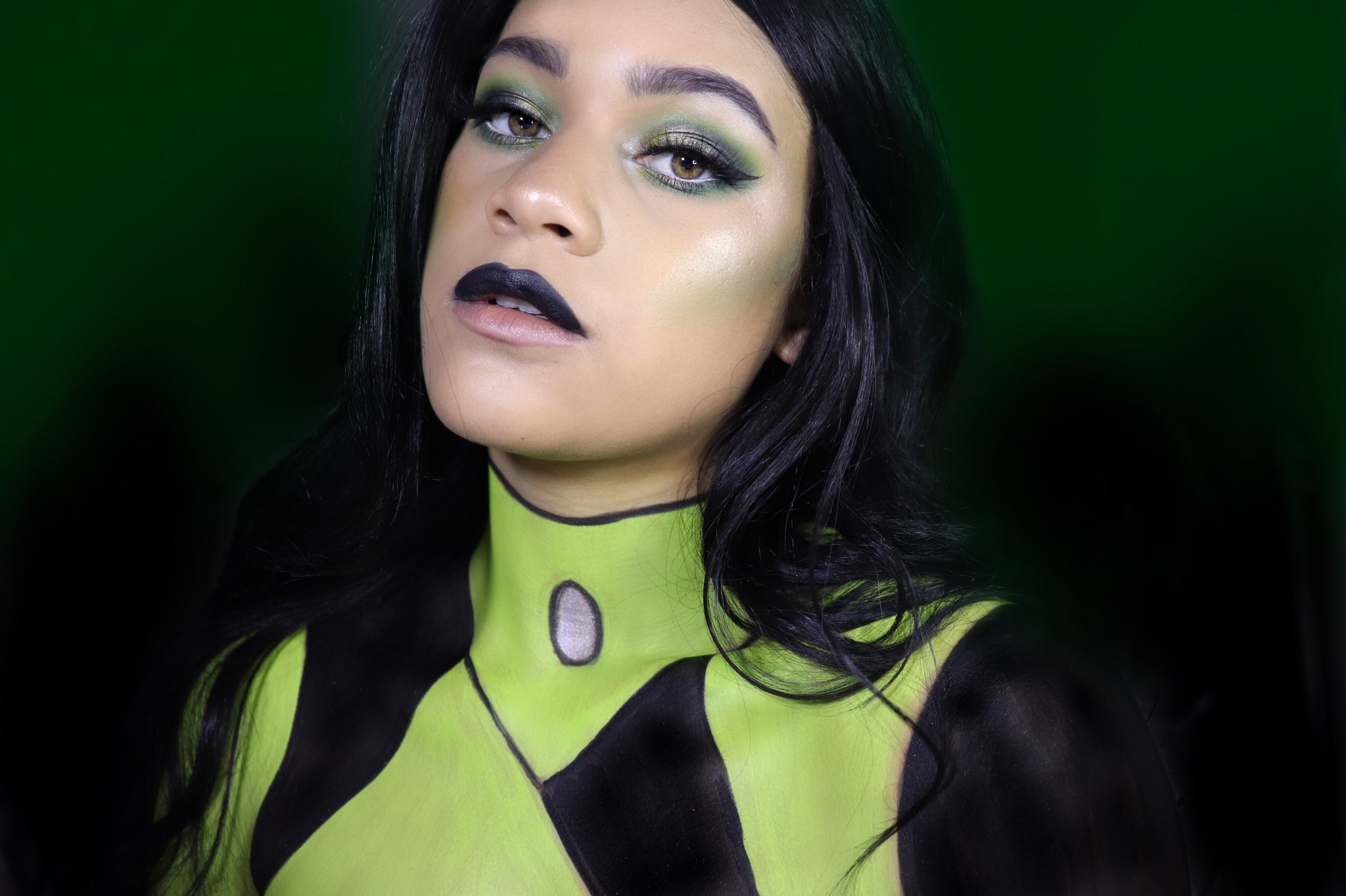 erklære Lull farvel DEACTIVATING on Twitter: "SHEGO IG: @ casuallyextra *insert Kim Possible  text tone* #shego #kimpossible #shegomakeup #villianmakeup  #31DaysOfHalloween #halloweenmakeupideas https://t.co/l1jd28rV4L" / Twitter