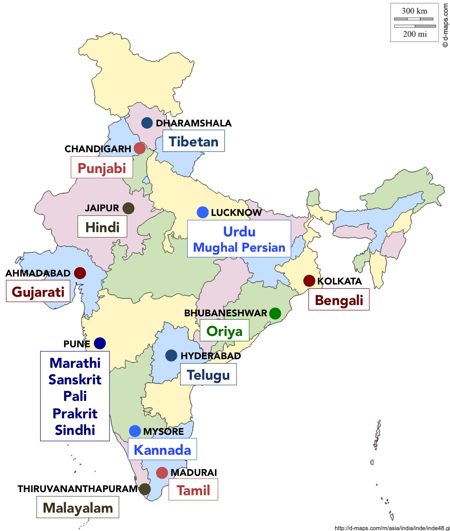 Kolkata Map In Hindi Aiis On Twitter: "What Do #Bengali, #Hindi, #Kannada, #Malayalam, #Marathi,  #Punjabi, #Sanskrit, #Tamil, #Telugu, And #Urdu Have In Common?? You Can  Study Them (And More!) In #India With #Aiis Summer, Semester, And