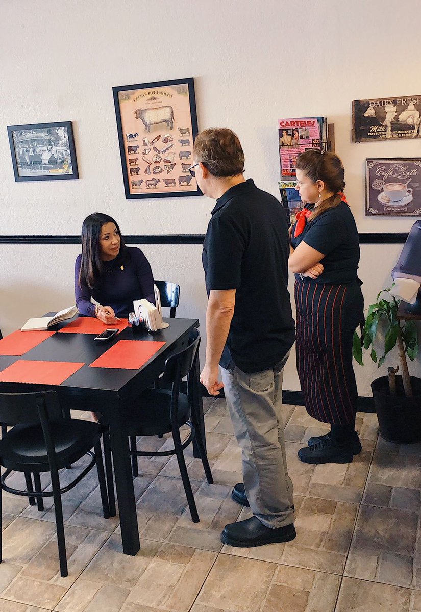 Irina Vilariño at Sabores Argentinos Miami, FL Small Businesses #IrinaForCongress 