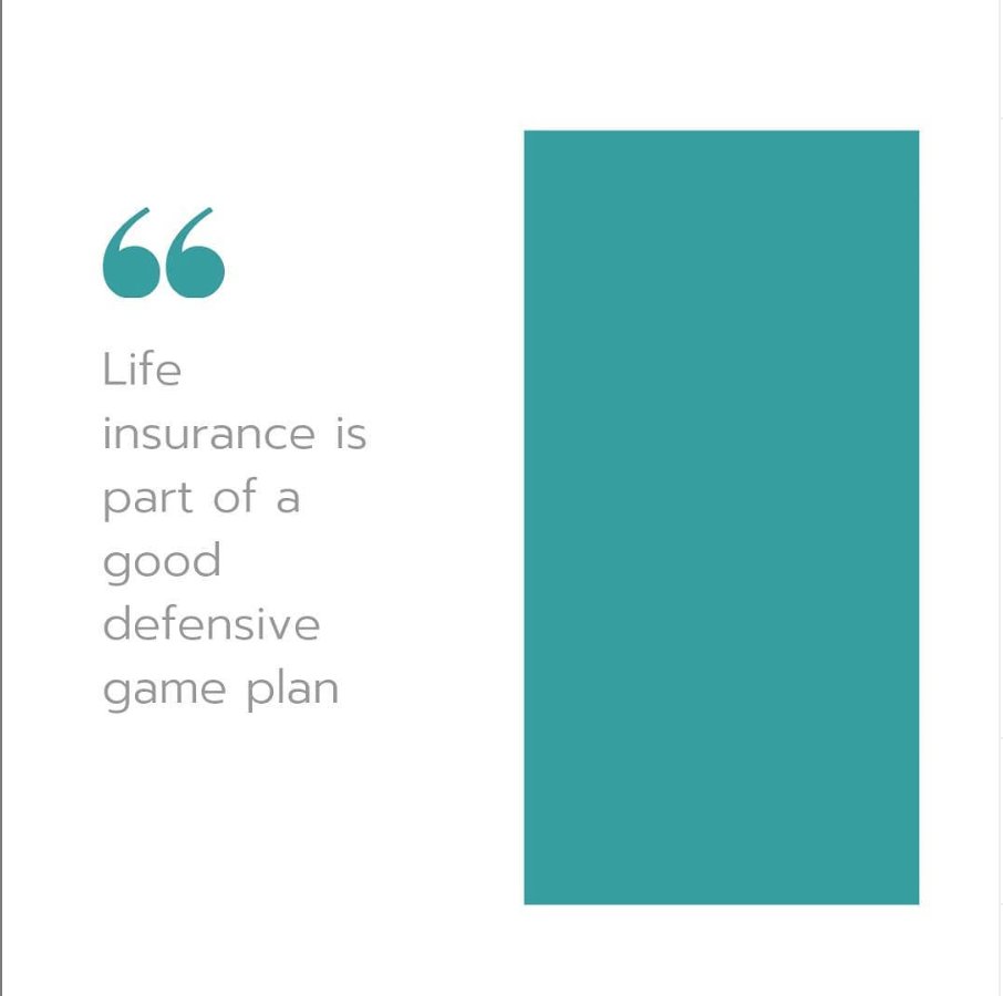 If anyone depends on your #income right now, you need #LifeInsurance. It protects your family by replacing your income—which makes Jani #ConsultancyServices one of the most important parts of your #FinancialGamePlan.