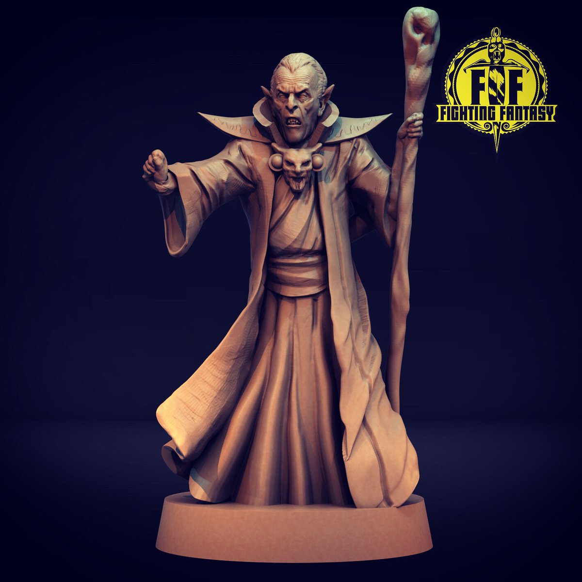 BlueGiantX's tweet photo. Funded in the first hour! Check out some our latest range including Zharradan Marr. Fighting fantasy legends. https://t.co/I0ILOskMsR @ian_livingstone @stevejacksonuk @fightingfantasy https://t.co/2PO0UN3qP6