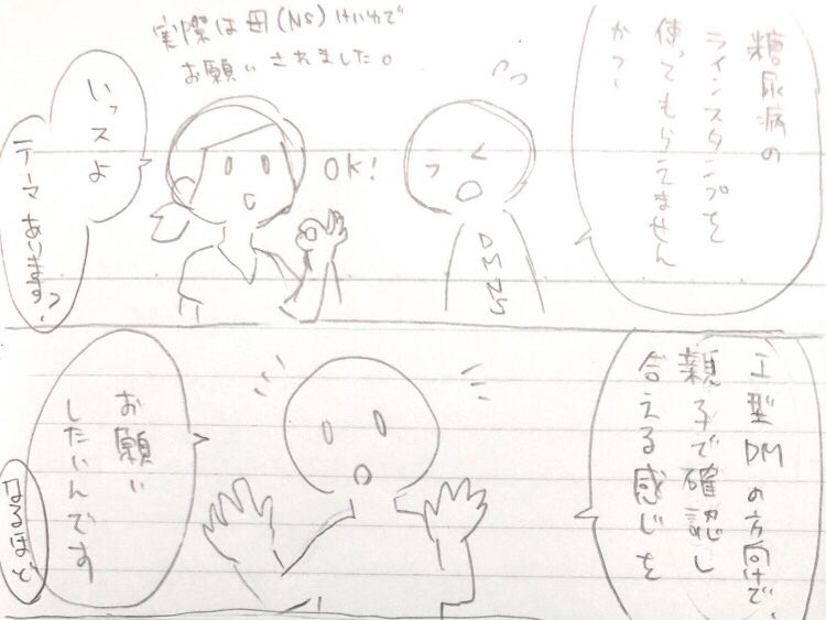 なんでスタンプを作ることになったかの話を描きます。それに当たり工夫したところとか配慮したところとかまとめます。 