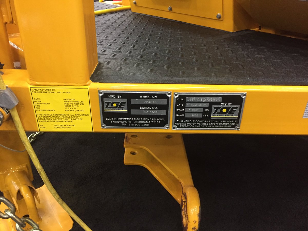 We had a great time at <a href="/ICUEE/">haru</a>  this year and we were happy to see many of our customers. Here are our #Embossed #Metal #Nameplates on TSE International's conductor stringing equipment. #ICUEE2019
tse-international.com