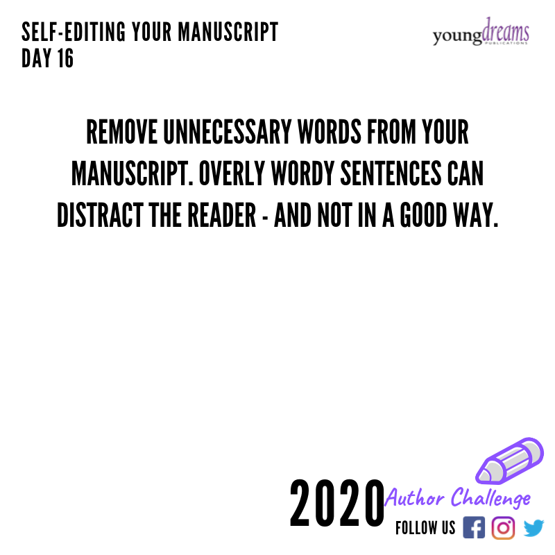 youngdreamsbig's tweet photo. There is a such thing as too much description and it can take away the value of the writing. Sometimes less is more. #amediting #futureauthor #2020authorchallenge #authorlife #writemotivation https://t.co/twUEbsnWcg