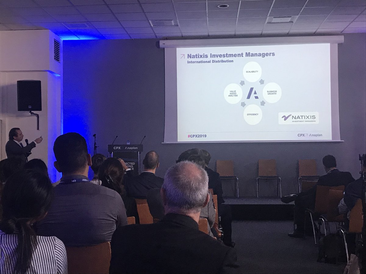 anaplan's tweet image. 4 key values of @anaplan for our first French customer, Natixis Investment Managers: #scalibility, #businessgrowth, #efficiency and #valueadded #analysis

#CPX2019
