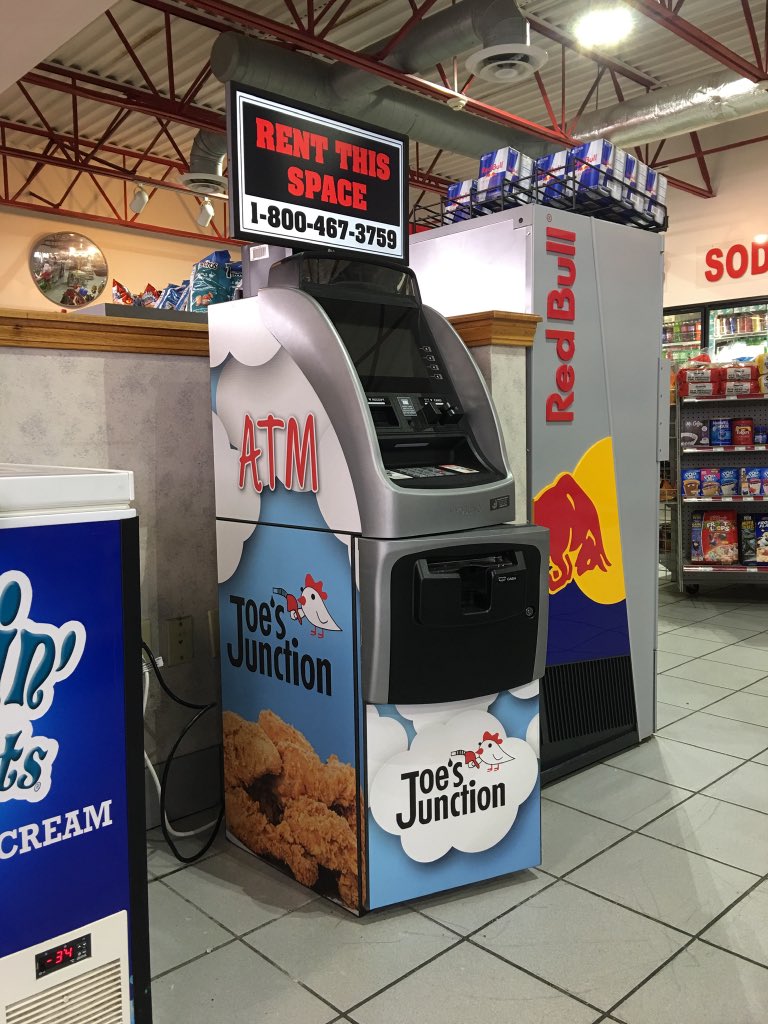 ICS4ATMS's tweet image. FREE ATM PLACEMENTS! With this program will get an ATM, custom made wrap, and our featured Smart ATM topper! Our service, experience and expertise in the ATM industry will take away the headache of having an ATM. Call us today! 1-800-467-3759 #freeatm #smartatmtopper #vaultcash