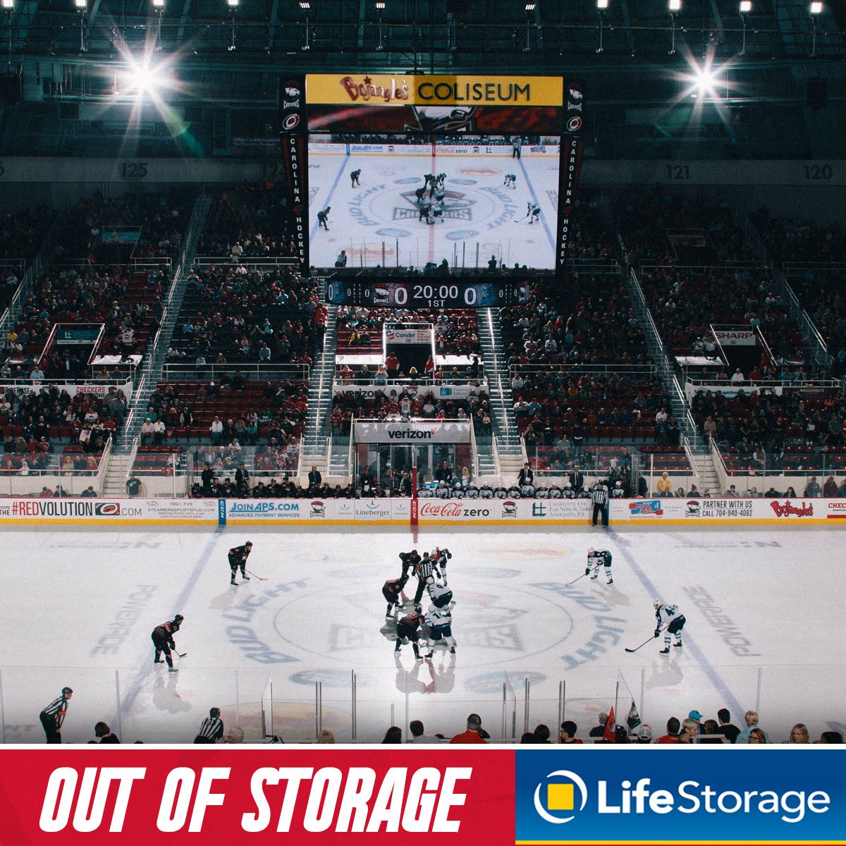 CheckersHockey's tweet image. 5 years ago we made the move to @TheBOplex and the #CheckersCameHome!

#OutOfStorage #TBT @LifeStorage
