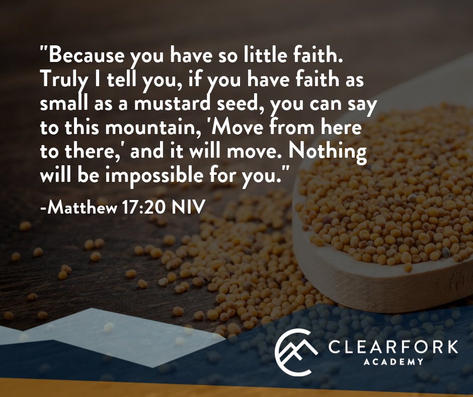 Clearfork616's tweet photo. All it takes is faith the size of a mustard seed to throw a mountain into the sea. #NewLegacy #HustleAndFun #TheClearforkWay 817.382.8463 https://t.co/SxPNJvyNQy