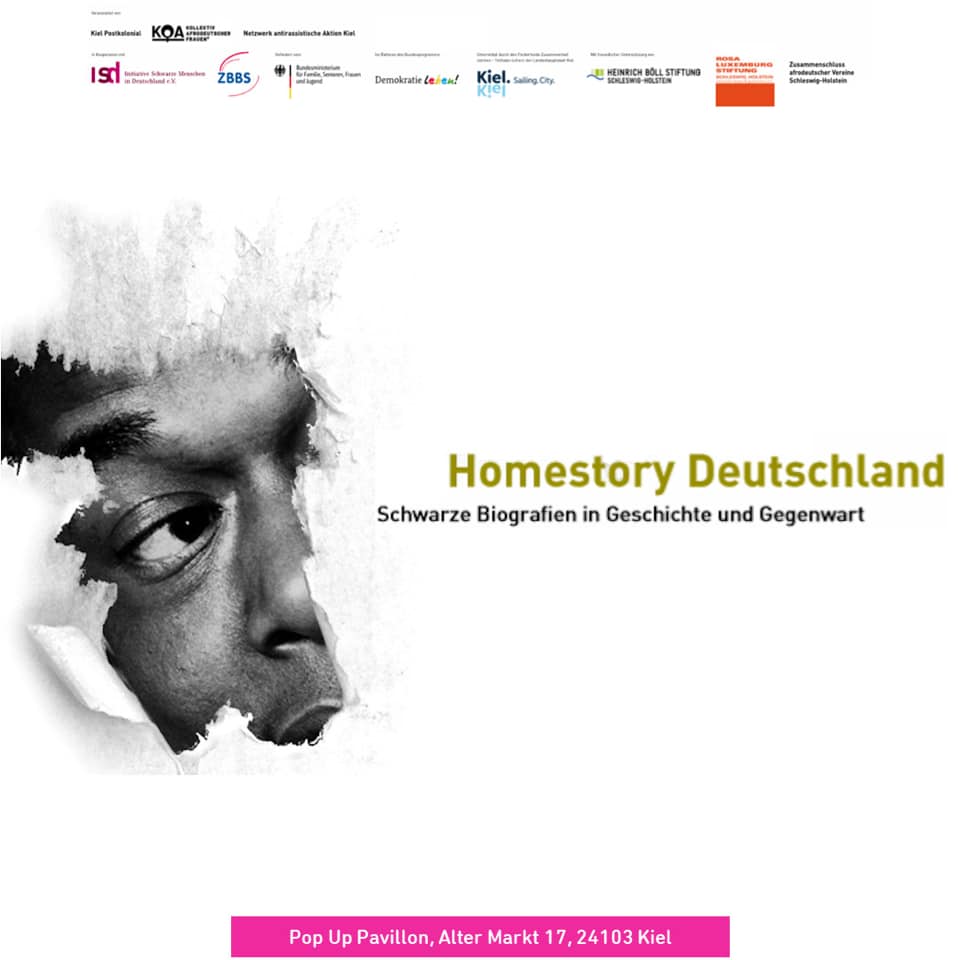 Kiel_Innenstadt's tweet photo. 27 Leben im #PopupPavillon: Hier zeigen das #zbbs #koa und #nara Biografien 27 Schwarzer deutscher Persönlichkeiten in ihrer #homestorydeutschland. Vom 16.10. bis 27.10. ist die Ausstellung zu sehen, begleitet von einem großartigen Rahmenprogramm! 🤩😊 https://t.co/xuZb3IFtaX