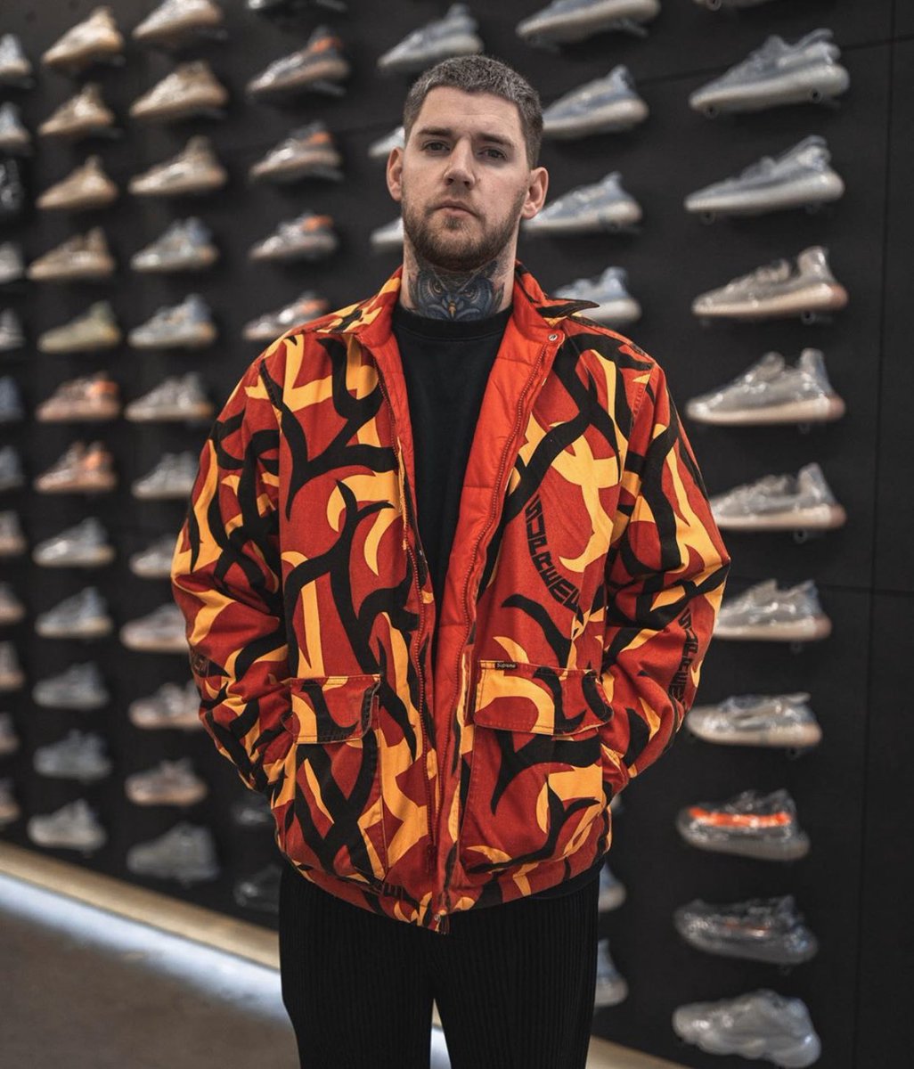supreme リバーシブル トライバルカモ ブルゾン-