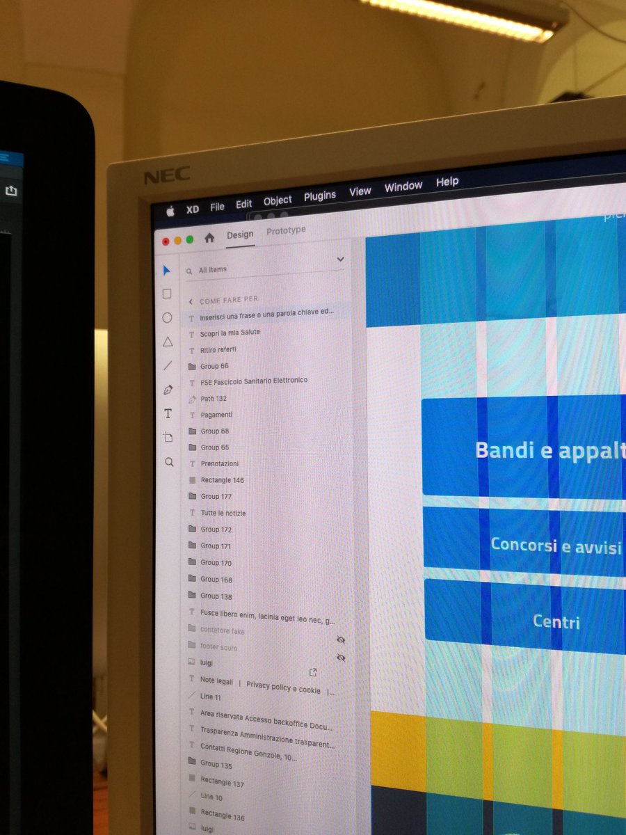 LucaGoria's tweet photo. Alla fine abbiamo scelto @AdobeXD e oggi si lavora alla definizione del layout di base per asl e aso piemontesi https://t.co/7XpzvVk8Q0