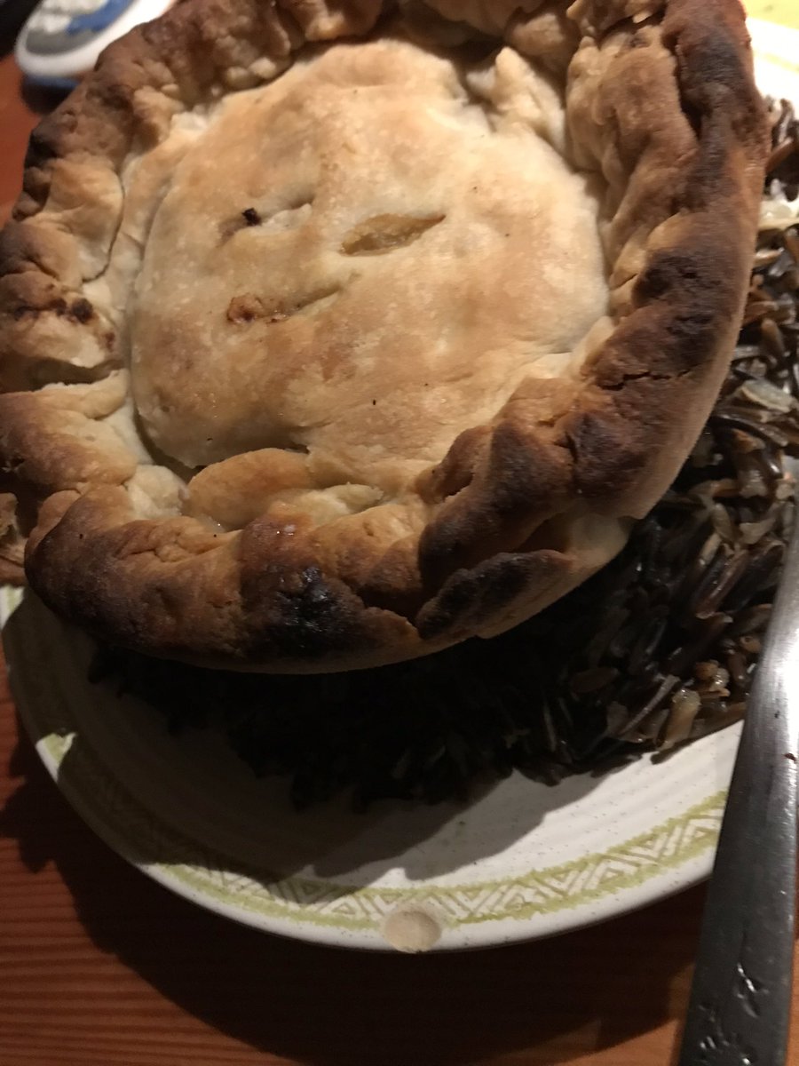 Pork pies & InfiniBee Honey Blonde. Fall has fallen. #Cooking #beer #BeerCultureSummit #Michigan #ThursdayThoughts #breweryterrafirma #grandtraverseresort #tcfoodies #Food #foodporn #beernerd