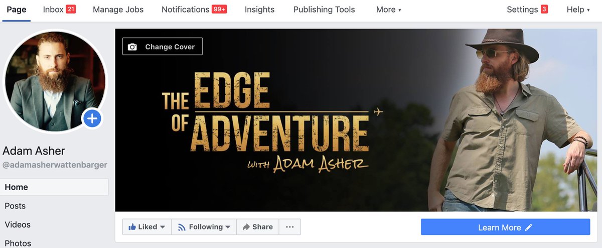 Great thing about #SocialMedia is the ability to connect with great new friends, people who care about many of the same things. I dig it. #TheEdgeOfAdventure And if you're on #Facebook, it'd be great to connect over there too. Link to my #AdamAsher page: bit.ly/34mZMJO