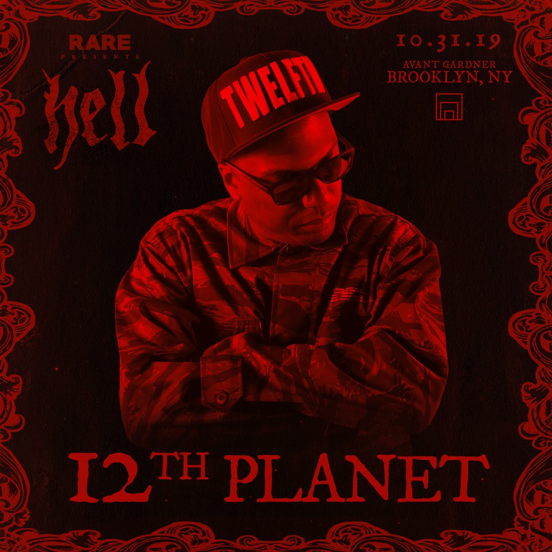 rarefest's tweet photo. Special guest @12thplanet will be taking over the decks this Halloween in Brooklyn 😈 https://t.co/OJg706StYL