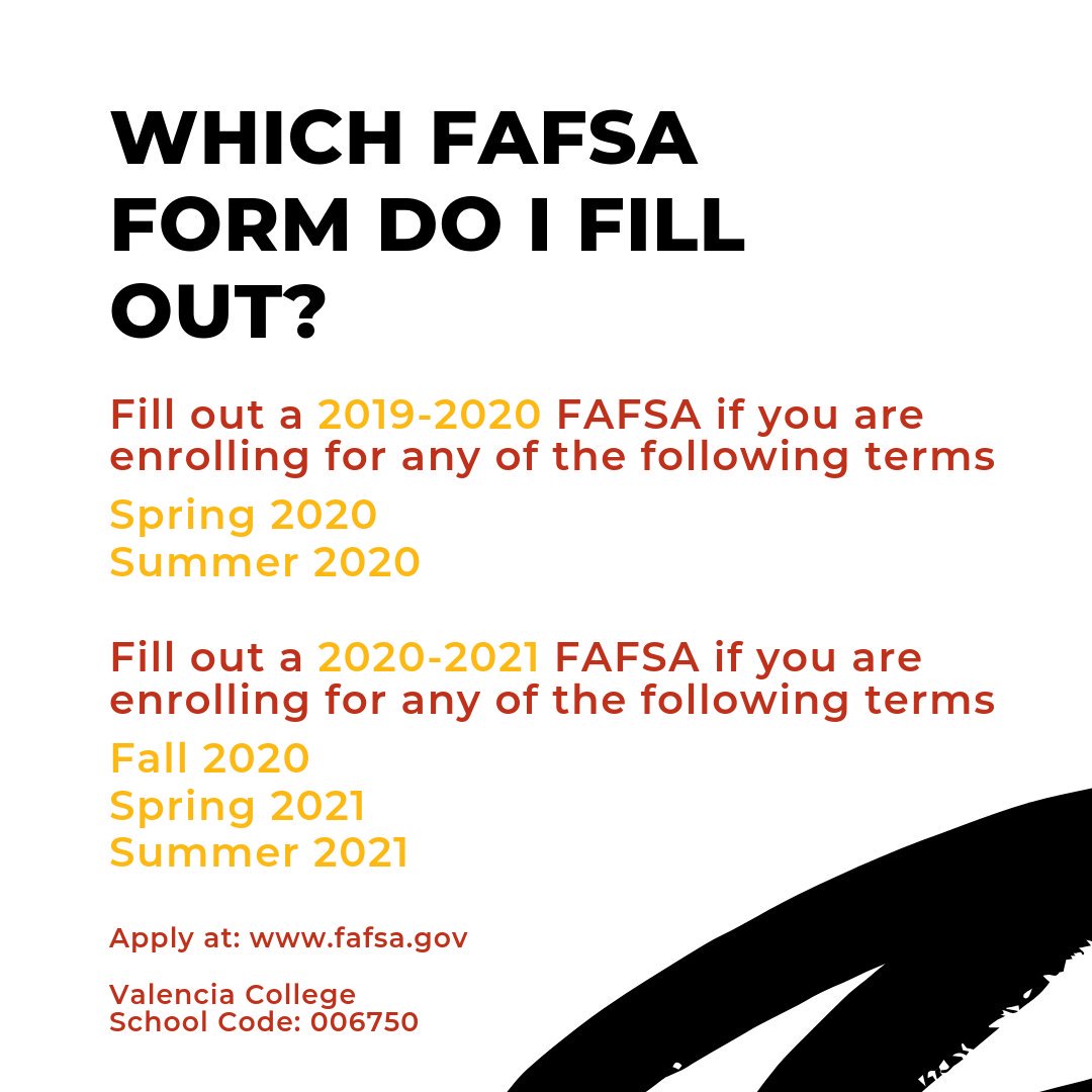 Are you ready to fill out your FAFSA and not sure which form you should submit? Here's a quick cheat sheet ☺️ Go to fafsa.gov to start yours today!