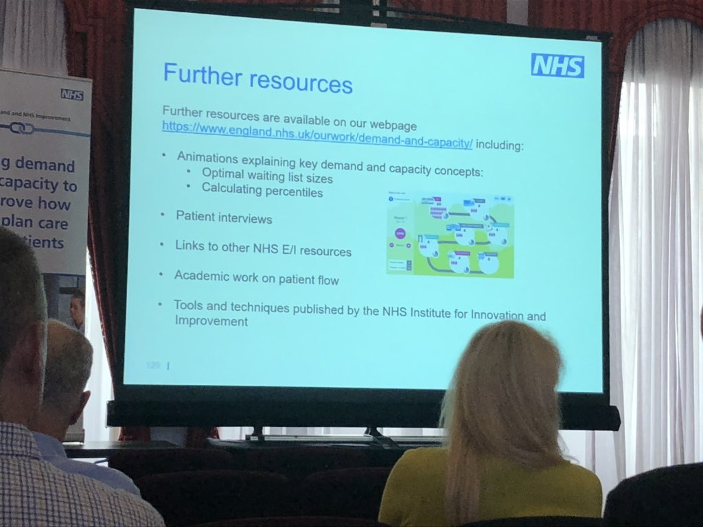 Interesting reflections and strategies shared at the demand and capacity summit #PlanForPatients <a href="/NHSImprovement/">NHS Improvement</a> <a href="/NHSEngland/">NHS England</a>