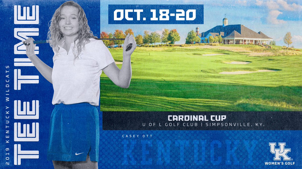We're pumped for this weekend. We'll head into our final fall tournament of the season with a ton of momentum. 

#BBN, we hope to see you at the Cardinal Cup just down the road in Simpsonville sometime this weekend. 

Preview: bit.ly/UKWGolfCardina…