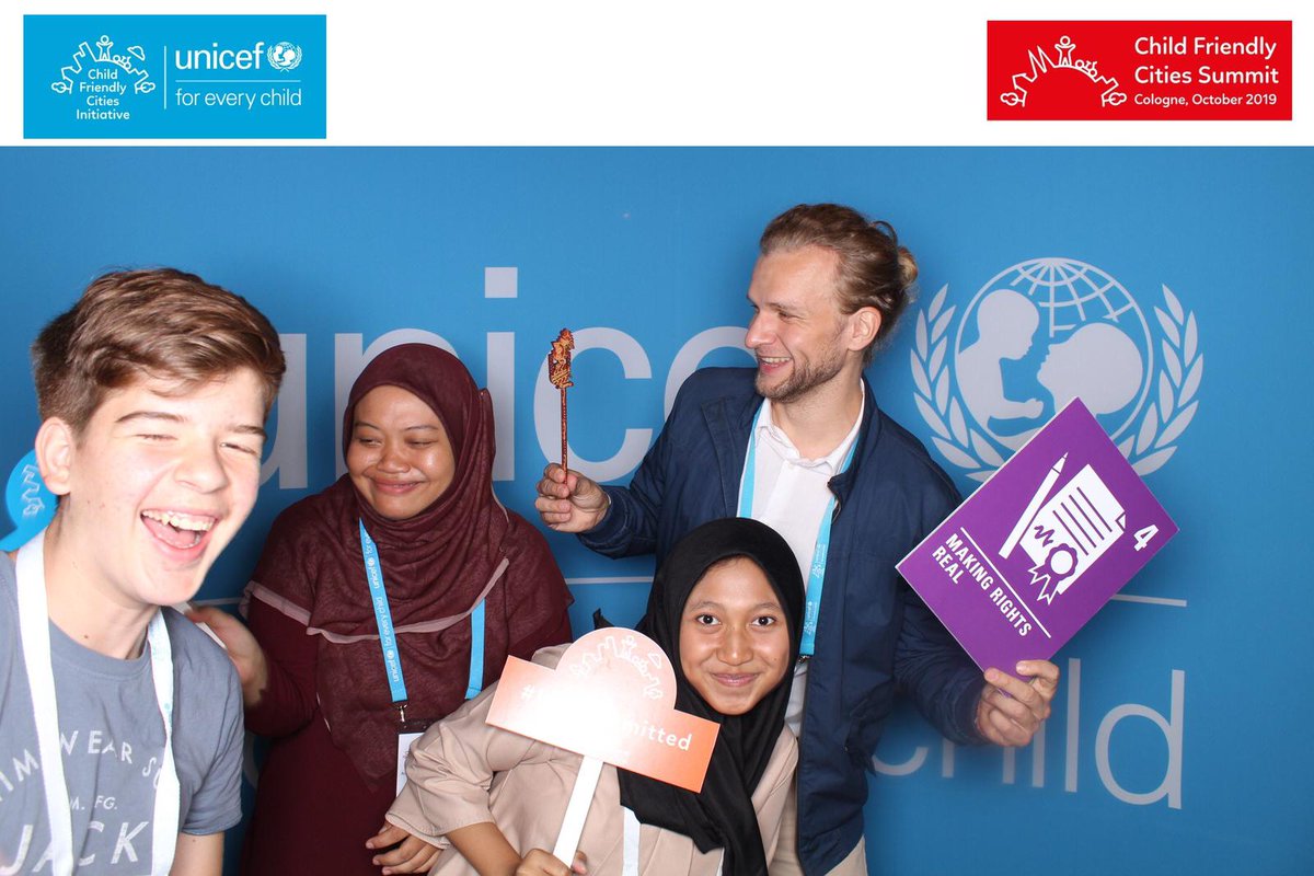 florianhadatsch's tweet photo. Such a great opportunity to meet inspiring and innovative people from all over the world working together to achieve the best #ForEveryChild at #childfriendlycities summit! #IAmCommited https://t.co/HQ7T7ucESI