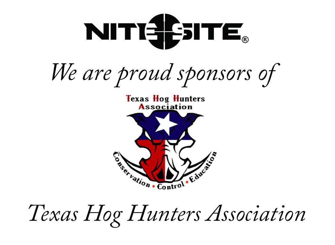 NiteSiteAmerica's tweet photo. We recently became sponsors and members of this great organization, @texashoghunters
Who else is a member?
#thha #nitesiteamerica #texashoghuntersassociation #hoghuntingtexas #texashoghunting https://t.co/3JyV0MgSWx