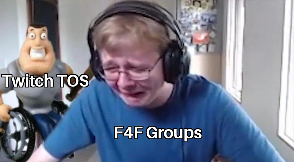 tswikked's tweet image. I love the new TOS @twitch great job! Definitely a step in the right direction! #DeathToF4F