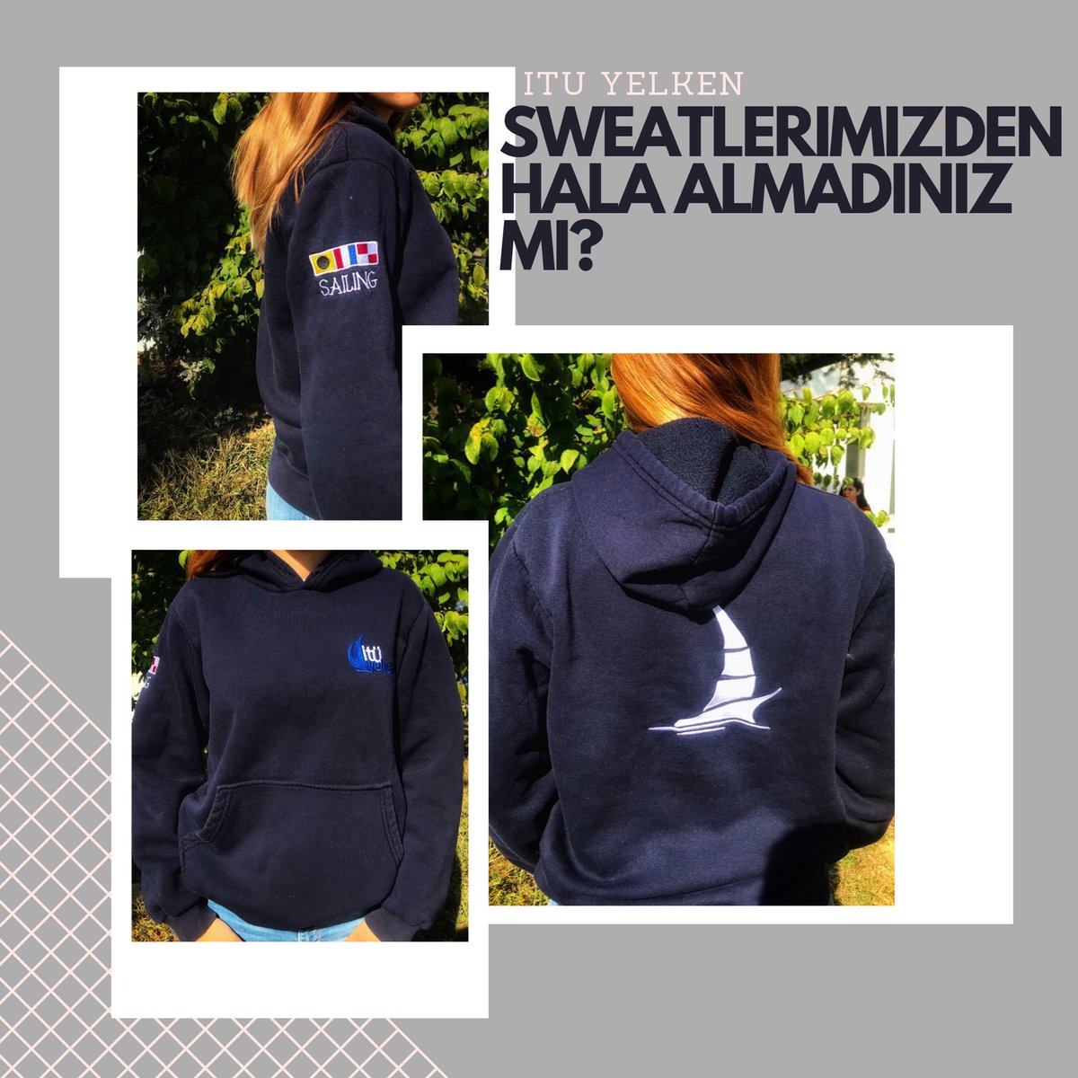 Havalar hafiften soğumuş, sınavlar yavaştan yaklaşıyorken içimizi sıcacık tutatacak sweatshirtlerimizden almayan kalmasın 🤗
Ürün sorumlumuz için iletişim:+90 (532) 572 85 33