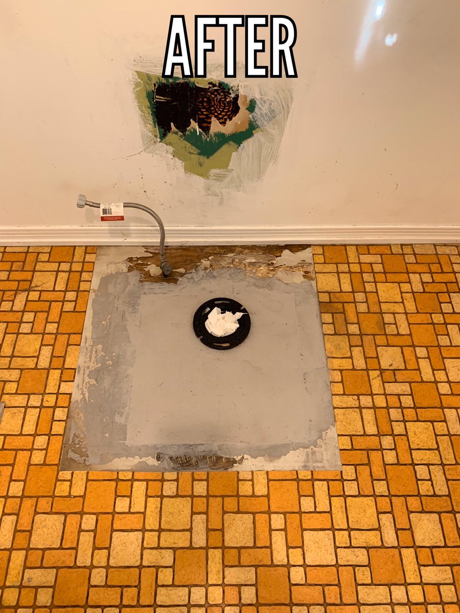 fixitphinney's tweet photo. Rotten Toilet subfloor - good as new. 
#fencefixit #gatefixit #latticefixit #fence #gate #lattice #fixitphinney #fix8marketing #ballard #ballardseattle #ballarddesigns 
#phinneyridge #phinneyridgeseattle 
#phinney #seattle #seattleconstruction 
#seattlecontractor #seattlehomes https://t.co/JzgYXljdvP