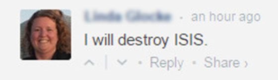 Neither of them hate isis more than Linda