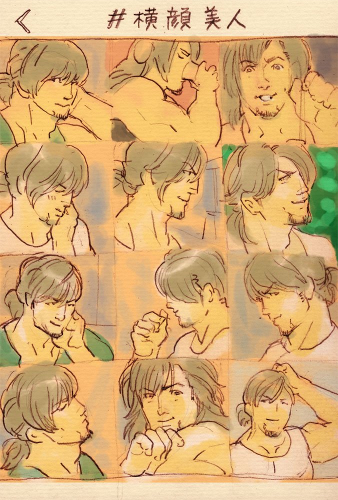 間違い探したけど無かった！＞RT

#横顔美人 #むしろ光 #おやすみなはし 
