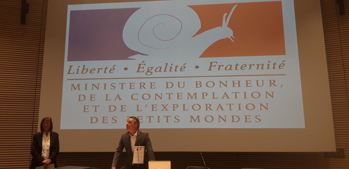 Arrivée fracassante du représentant du ministère du #bonheur, de la contemplation et de l'exploration des petits mondes... #gtinnovation #AIMS #academiclife #innovation #créativité #academicconference #craquage <a href="/aire__s/">ɹaphaël suire |</a> <a href="/ThierryRayna/">Thierry Rayna</a> <a href="/milastriukova/">Mila</a> <a href="/emyruiz89/">Émilie RUIZ</a>