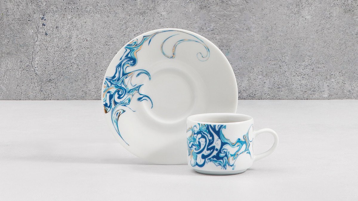 #Sneakpeek into our newest collection, #Metamorphosis. Just released exclusively at KashidaDesign.com

#kashida #calligraphy #porcelain #serveware #middleeast #contemporaryArabic