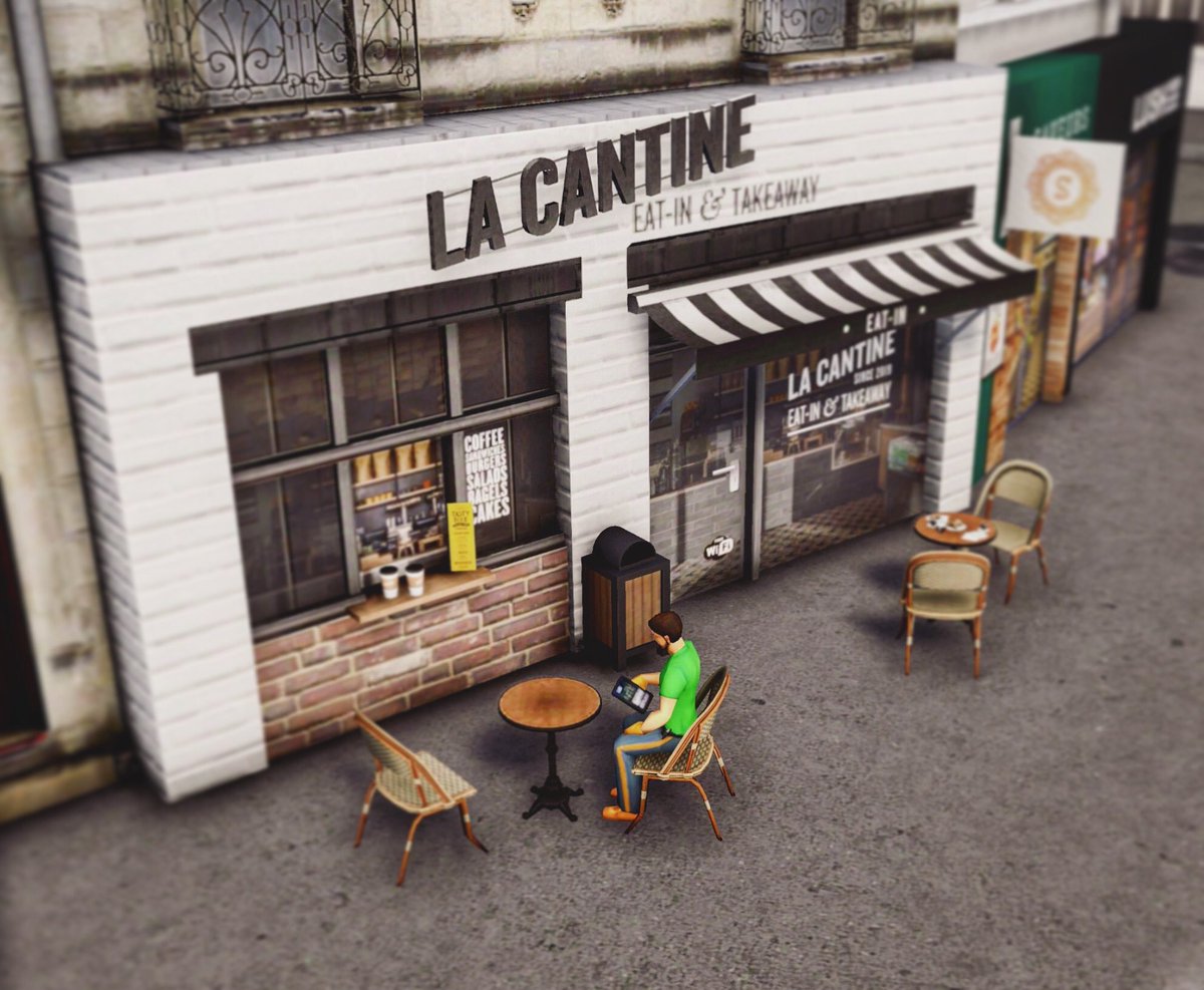 gruny's tweet image. And... ‘La Cantine’ is available! Free coffee for all during this special weekend! ☕️
📦 steamcommunity.com/sharedfiles/fi…
#citiesskylines #PDXCON2019 @Cities_PDX