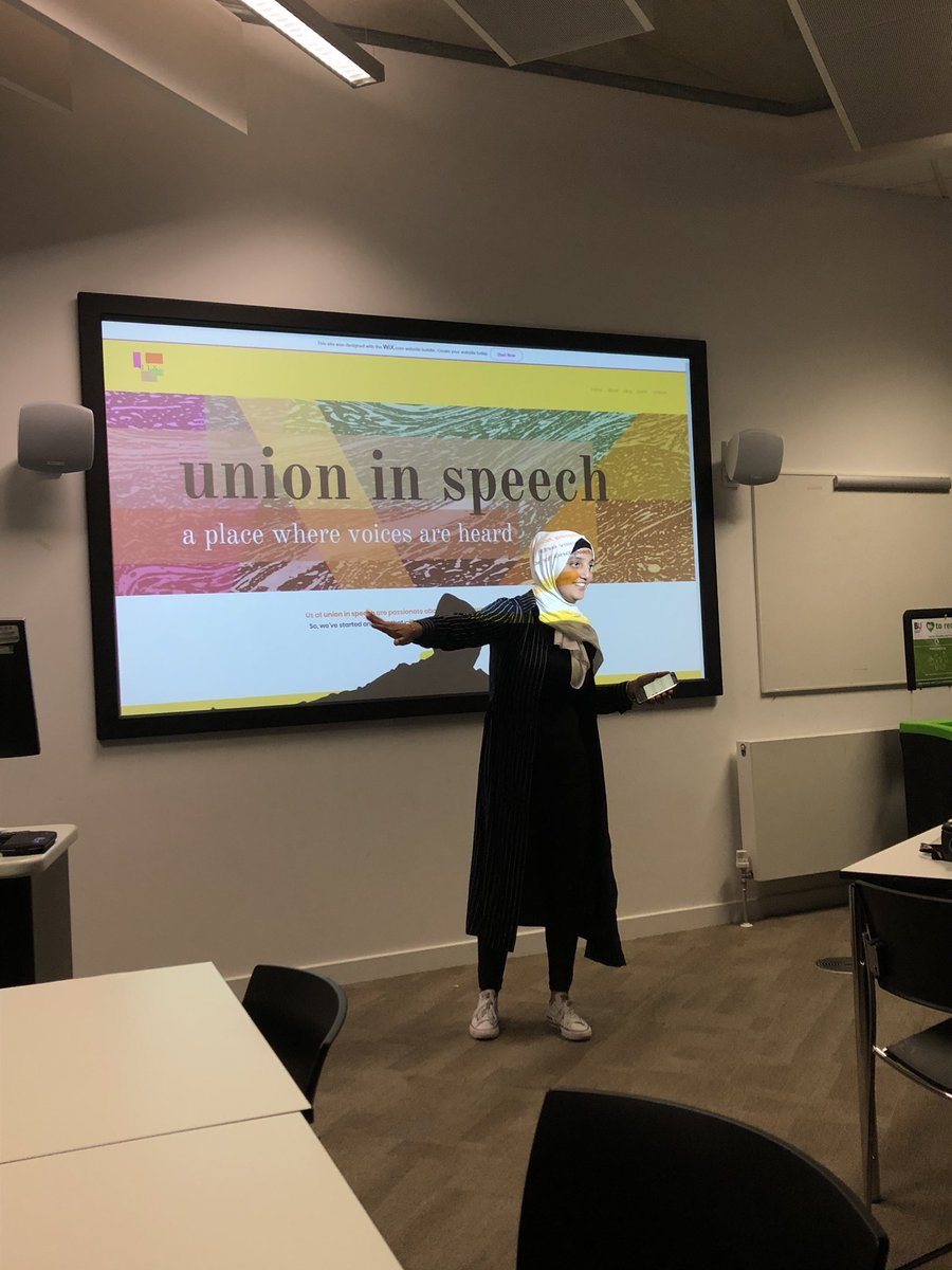 I thoroughly enjoyed <a href="/unioninspeech/">union in speech</a> tonight... wait scrap that... I haven’t been to a more inspiring, energising, evoking, emotional event in a long time. I am BUZZING. A 18 year old did that. A 18 year old cut through the noise and created something spectacular. Hats off, Nawar
