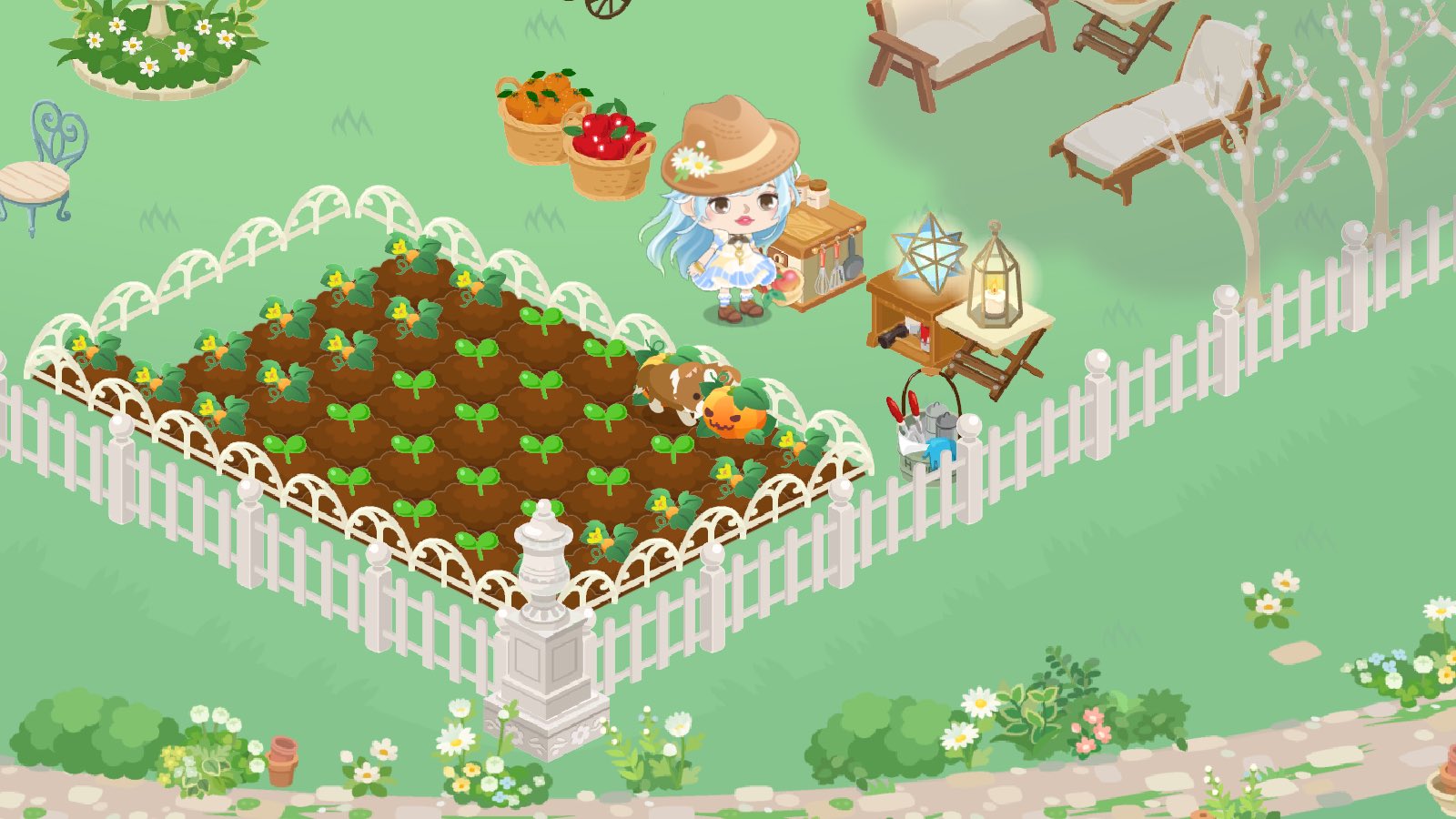 Pink Cat 可愛い畑荒らし カボチャ食べてる Pigglife Pigg Amebapigg ピグライフ ピグ アメーバピグ T Co Wftw7v84sc Twitter