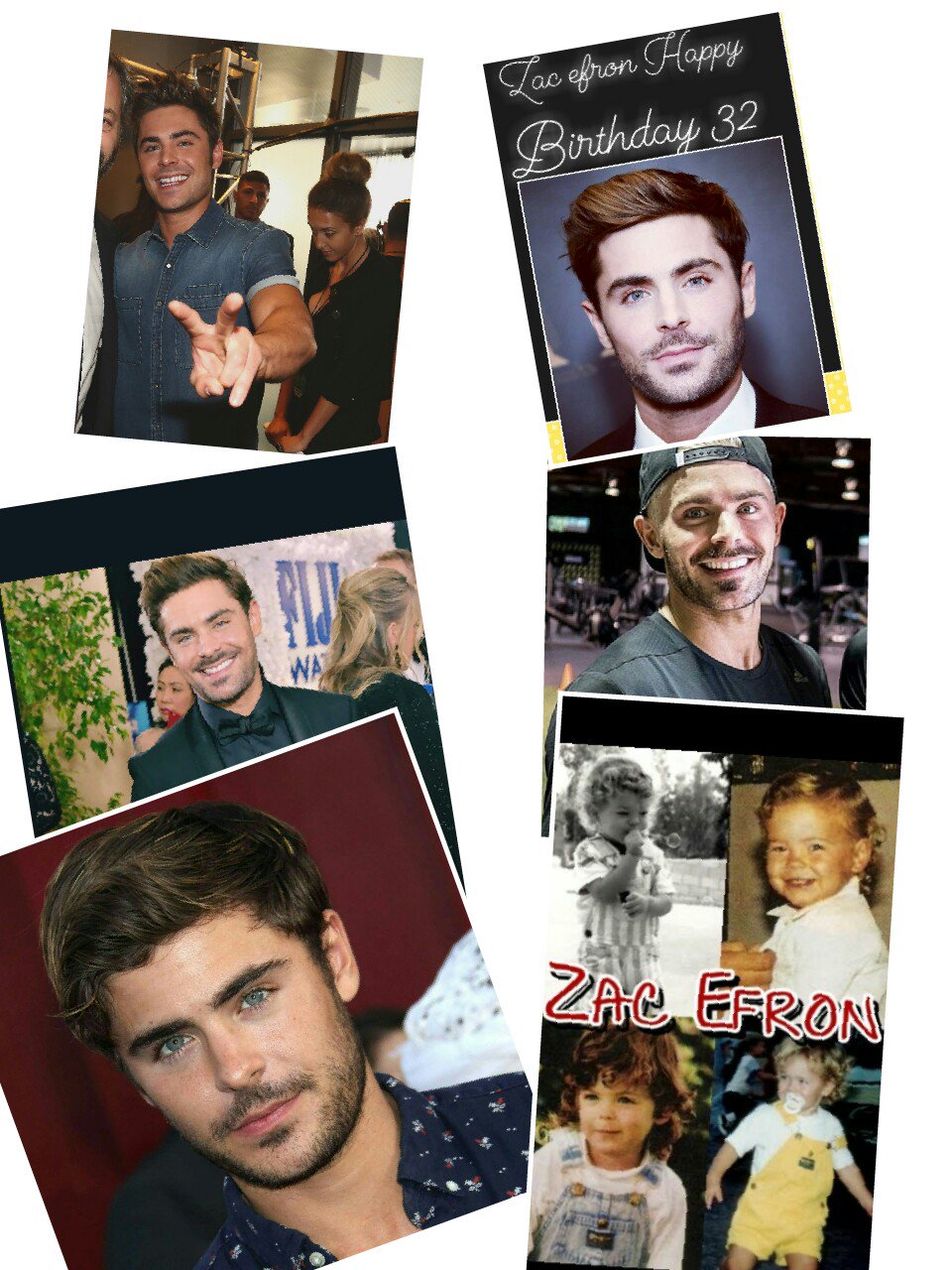 Zac efron happy Birthday 32                 