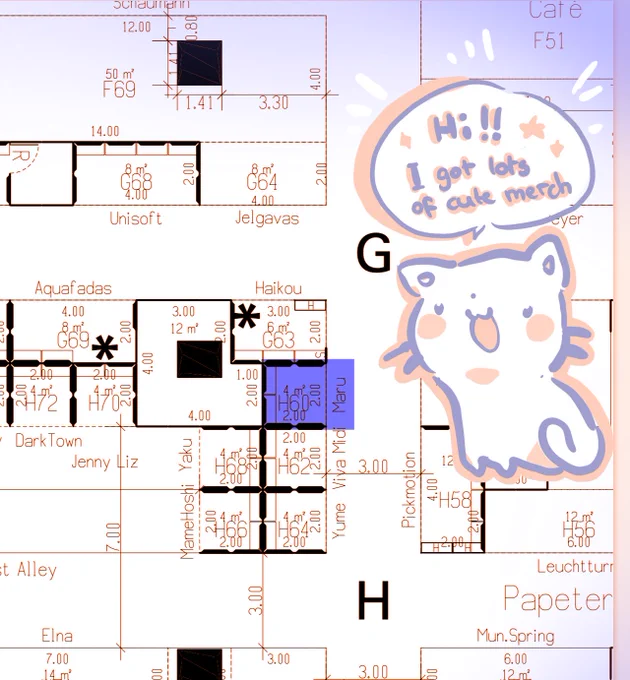 hey just a quick heads-up that i`ll be at #frankfurtbookfair this weekend, hall 4.0, booth H60 !!!! Come by say hi, I got new pins and charms with me ✨🌙 