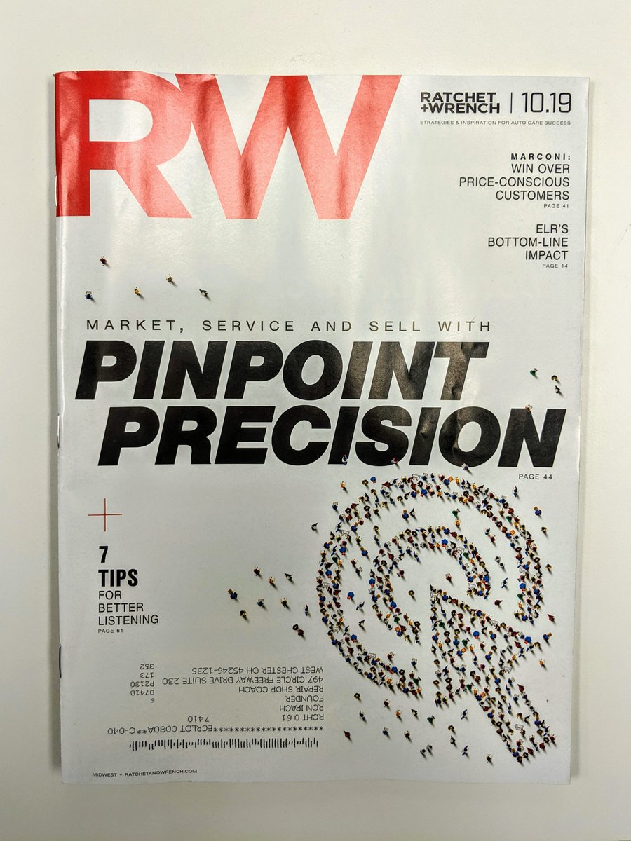 RepairShopCoach's tweet photo. Check out Ron Ipach's feature in the latest @RatchetNWrench magazine: "The Cycle Of Sales: The three keys every shop owner needs to master to drive unprecedented customer retention" (pg. 44-51).

Full Online Article 👉https://t.co/Mv4q2dIWtO https://t.co/vkv4rzlnia