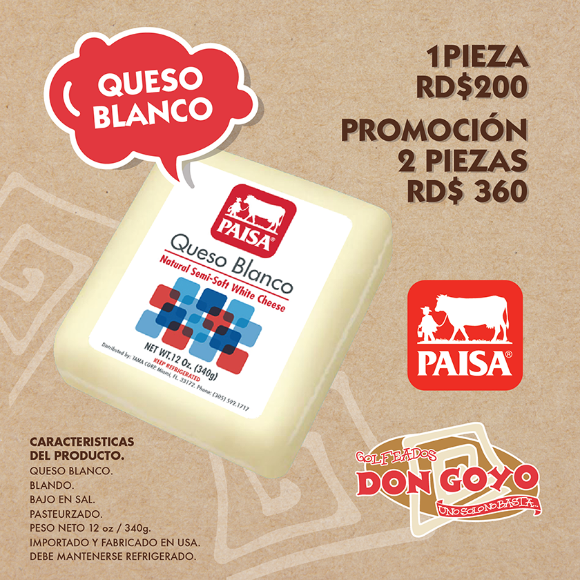 DonGoyo_RD's tweet photo. Para los amantes del buen comer.
📍Calle Rafael Augusto Sanchez con Alberto Larancuent, Plaza Lía, Detrás de Supermercado Nacional.
#Golfeadosdongoyord #QuesoPaisa #Paisa #QuesoBlanco #Golfeados #Quesodemano #Quesdehoja #RepublicaDominicana #Unosolonobasta https://t.co/kaJUuLci8r