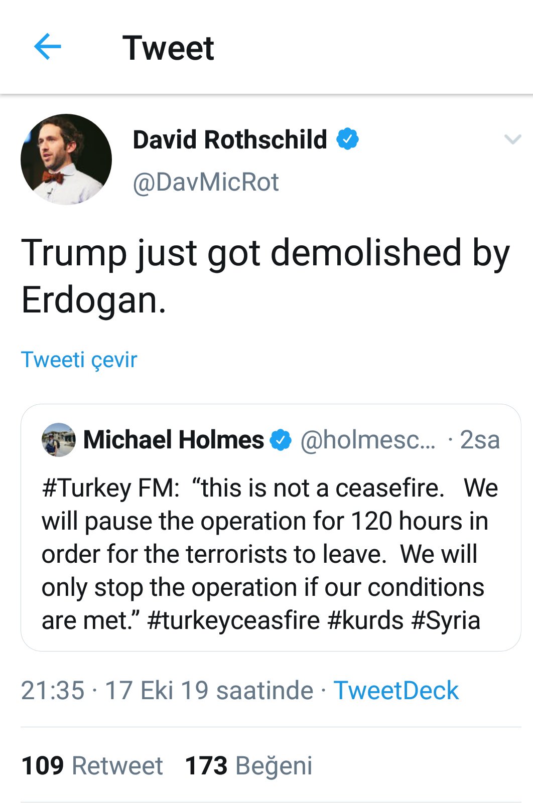 Yekvucut David Rothschild Trump Erdogan Tarafindan Yerle Bir Edildi Turkiyekazandi