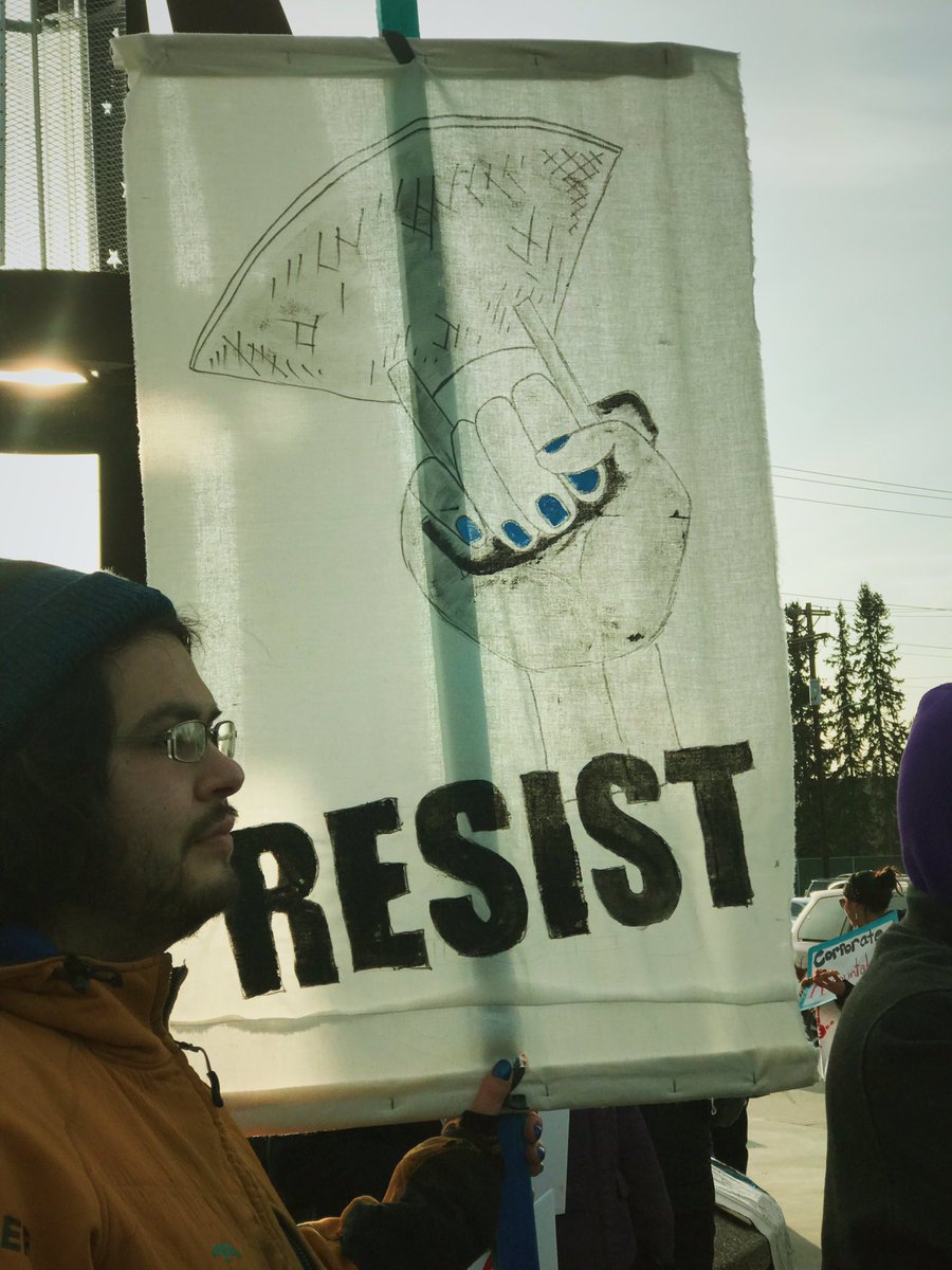 DefendAK's tweet photo. #JusticeforPeopleJusticefortheEarth #DefendtheSacredAK #AlwaysIndigenousMedia #MicBackLandBack https://t.co/ROT3rNh83l