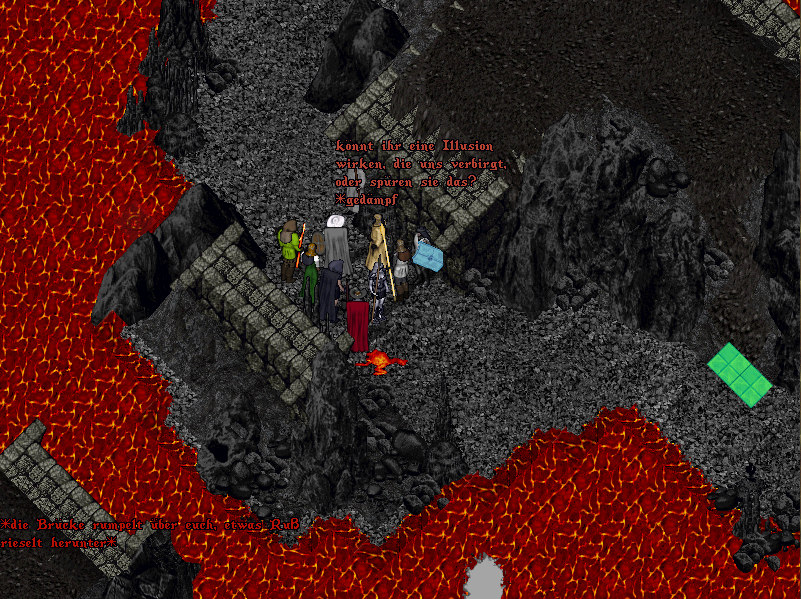 Siebenwind's tweet photo. ..die geplante Spähmission wurde zu einem Massaker. Die Streiter verbergen sich vor den wütenden Lindwürmern. Doch werden sie überleben..? #ultimaonline #rollenspiel #dragons #drachen https://t.co/MCMfnWXooJ