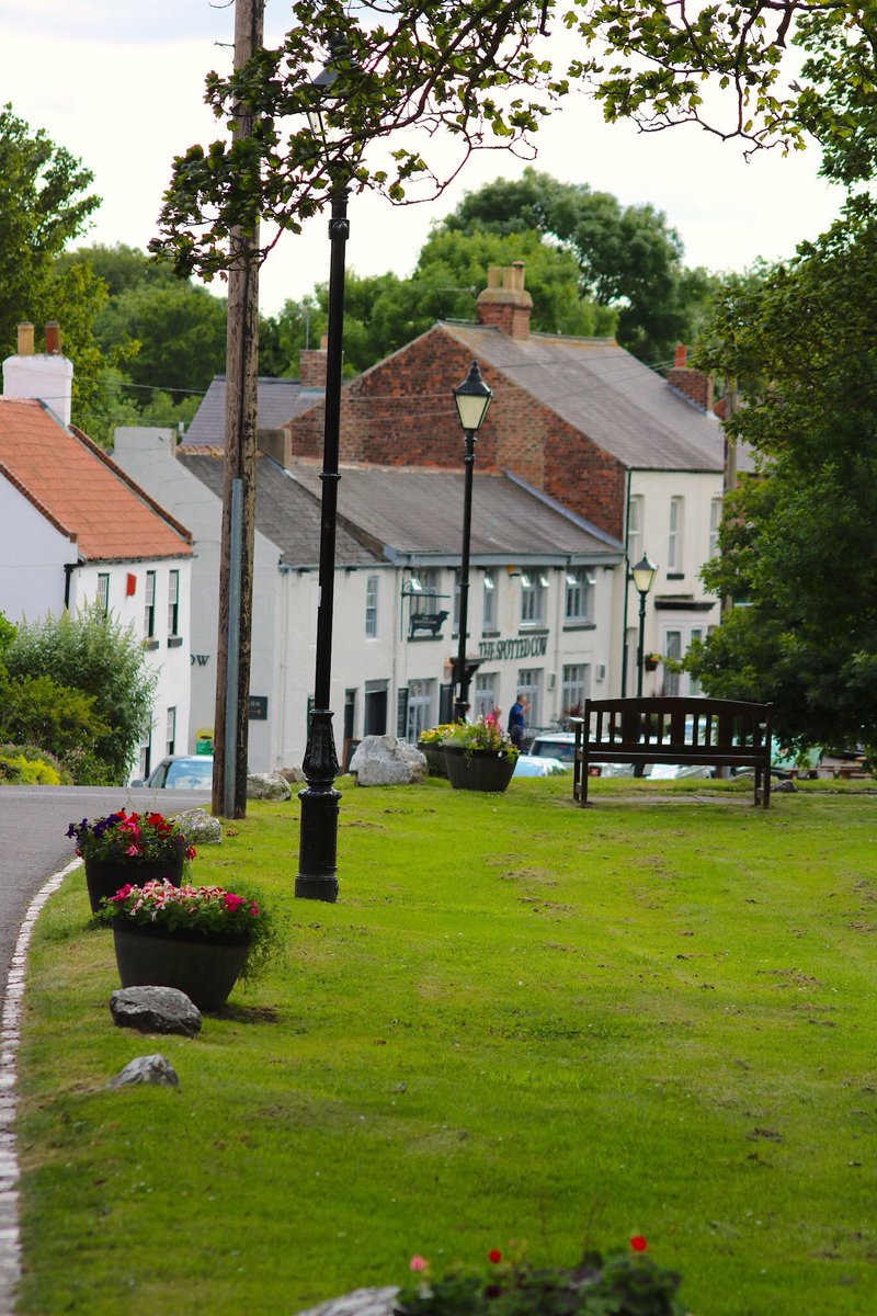 MyFaveBench's tweet image. A Bench with a view of a pub #Perfect 😂 #Elwick @spottedcowelwic #lovehartlepool #BenchFans