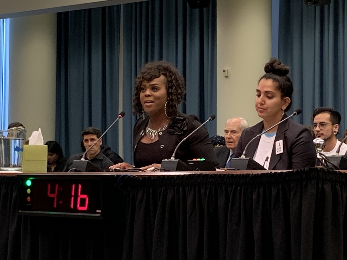 HRC's Carmarion D. Anderson testifies in favor of D.C.’s Community Safety and Health Act