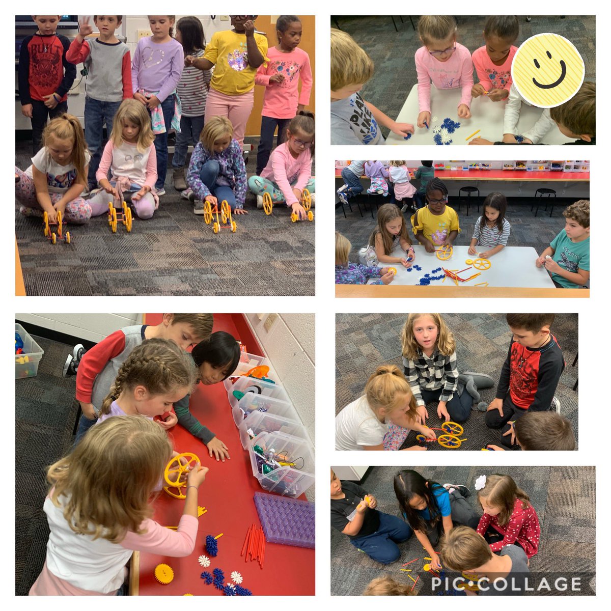 tchnmama's tweet photo. Thanks for working with my kiddos on our force and motion unit @DavisITS and @TaraHylton. We love the Creation Station! @NewCastleES_VB https://t.co/CTnwYKpiOU