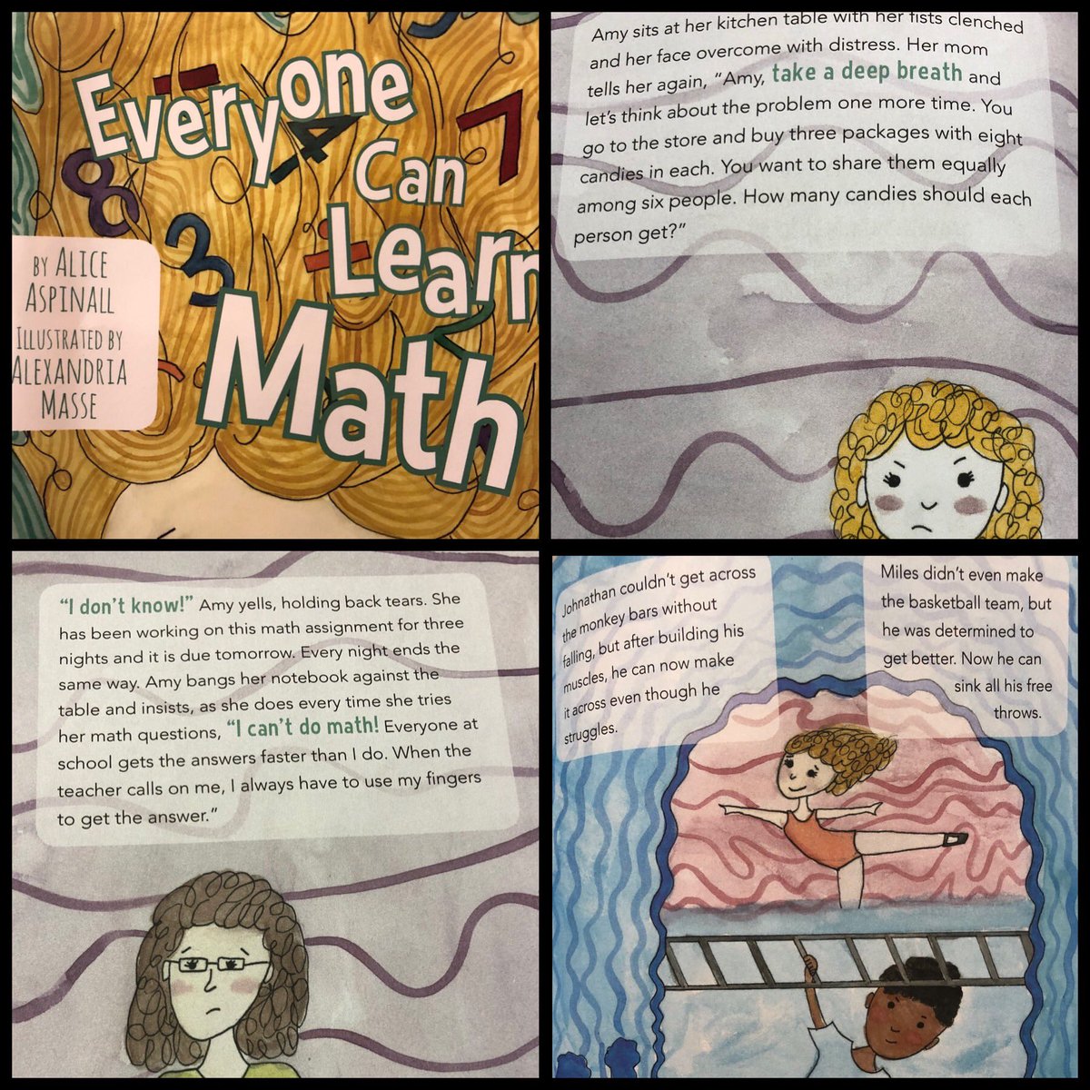 PaquetteLois's tweet image. Loved this read aloud Everyone Can Learn Math. It helped students look at problem solving differently. It lead to some great math talk about the  strategies they might use to solve this problem. #persistence #mindset #mathtalks #mathconfidence