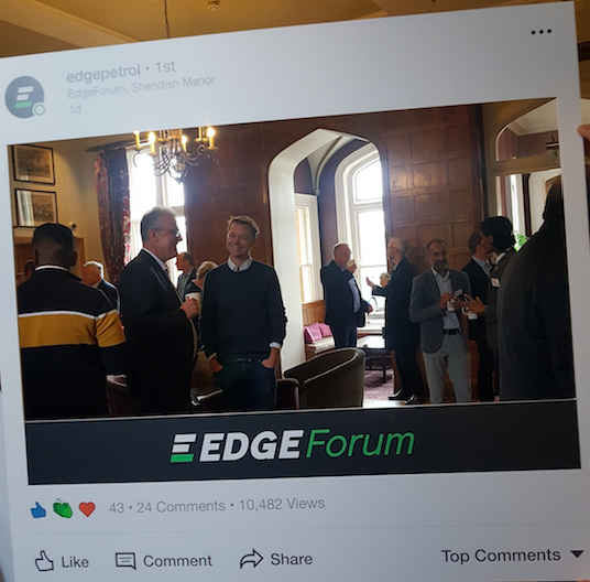 edgepetrol's tweet photo. And that's a wrap... thanks to everyone who joined us for #EdgeForum today, it was a great day full of fantastic insight, learning and debate! https://t.co/1fjoBnEA8t