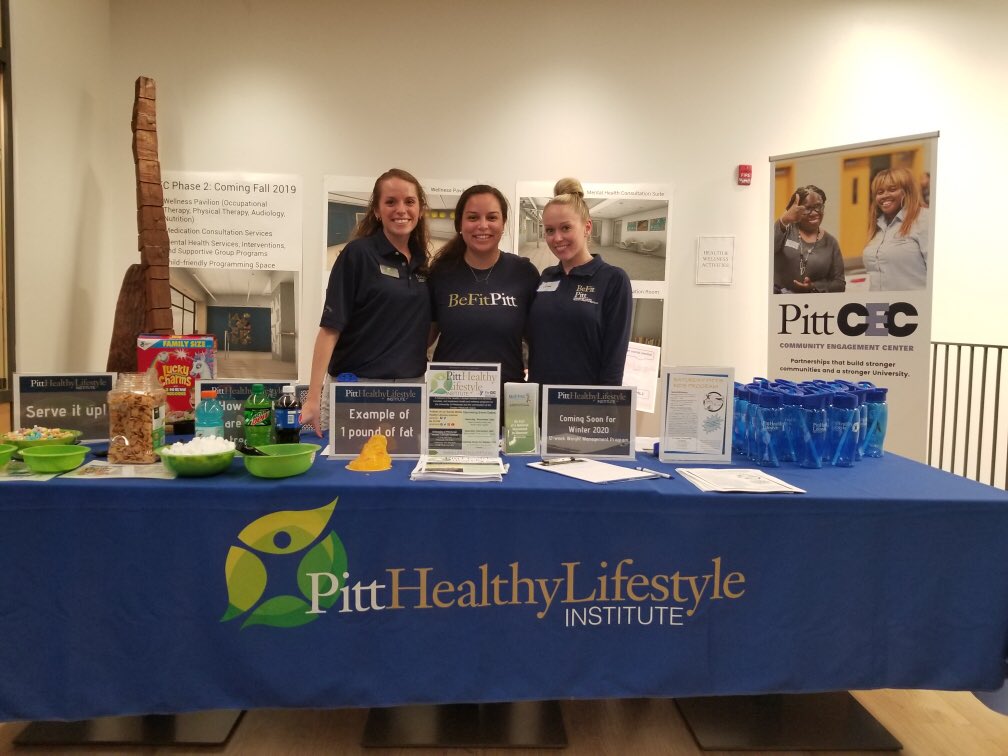 ReneeJRogers's tweet photo. Another reason why I love working within the @PittHLI - we get to collaborate with the @PittCECHomewood &amp; be a part of great events like this to promote #weightcontrol #activity &amp; #health ! Happy Anniversary CEC! 🥳 https://t.co/7QS3vwoKfg