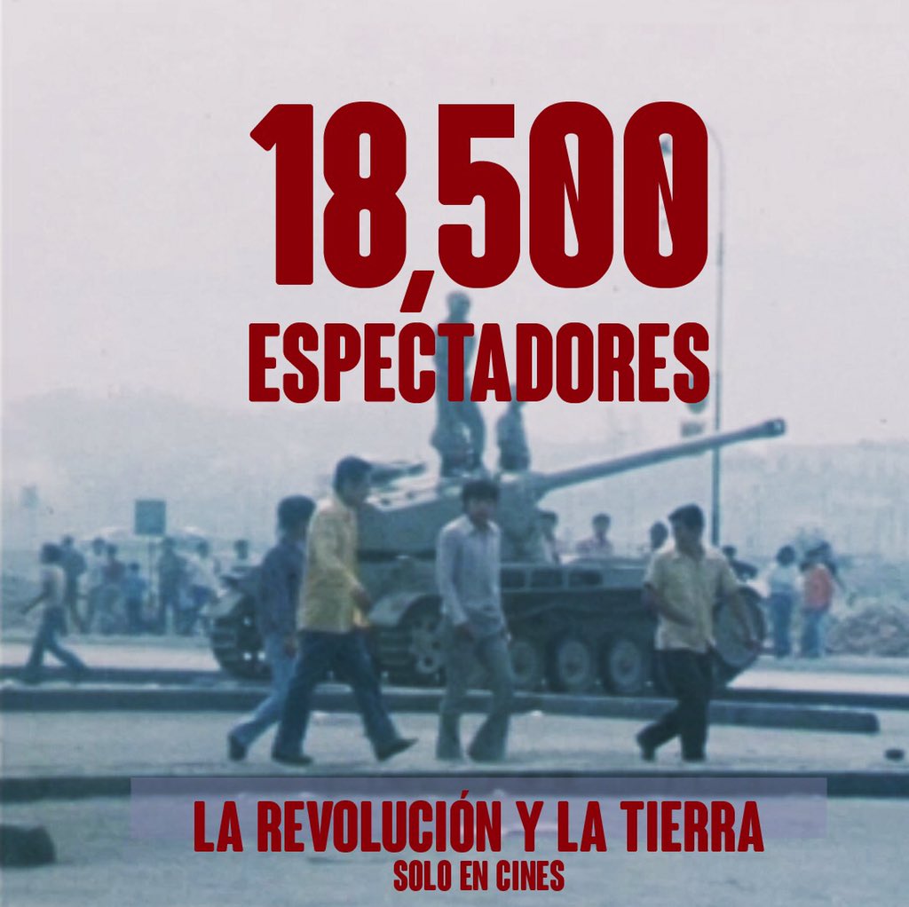 Cerramos nuestra primera semana como el 4to documental más visto en la historia del cine peruano. Gracias por la acogida. Si todavía no la viste, ¡anda mientras sigamos en cartelera!