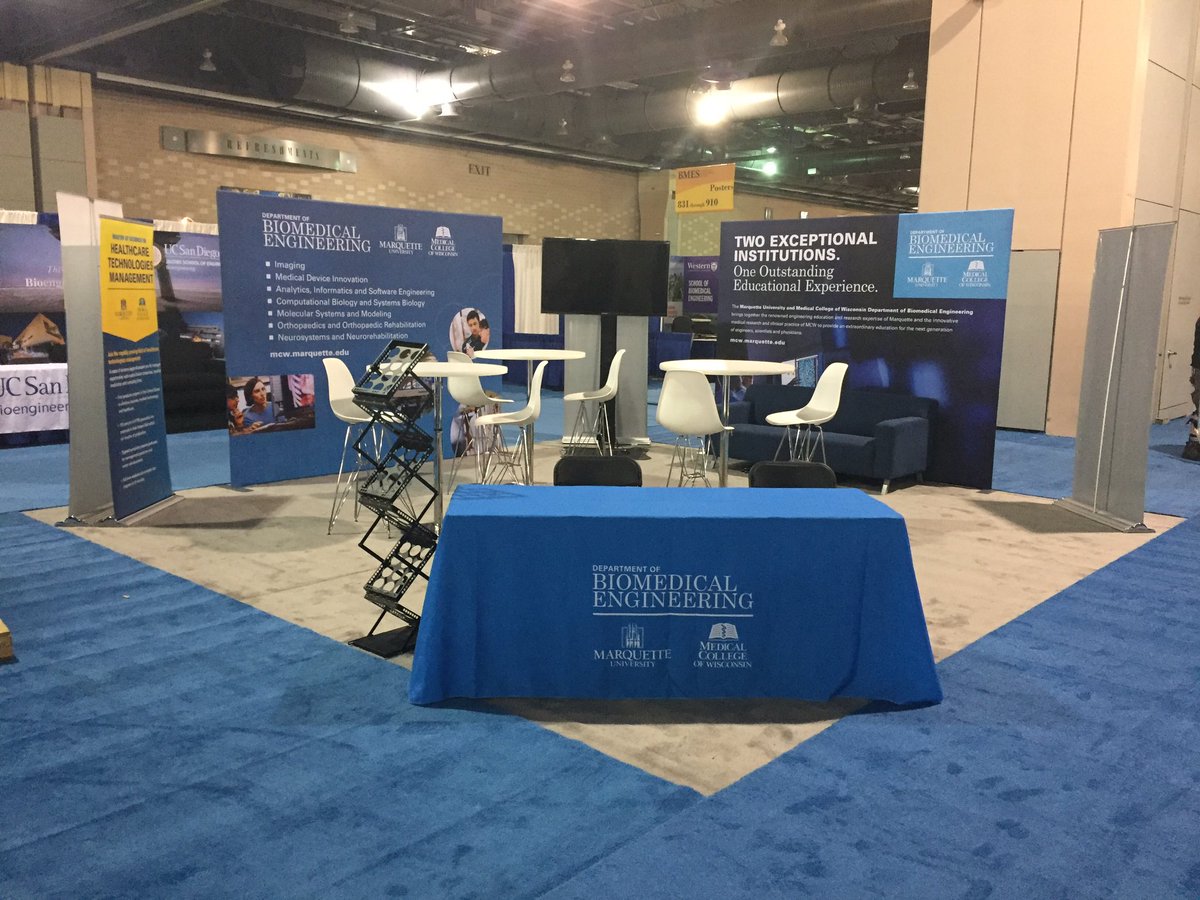 mcwgradschool's tweet photo. Excited to be here at the annual @BMESociety in Philly representing the @MU_MCW_BME along with students from @MU_BMES! Come check us out at Booth #215 https://t.co/zSO2mKIdzj