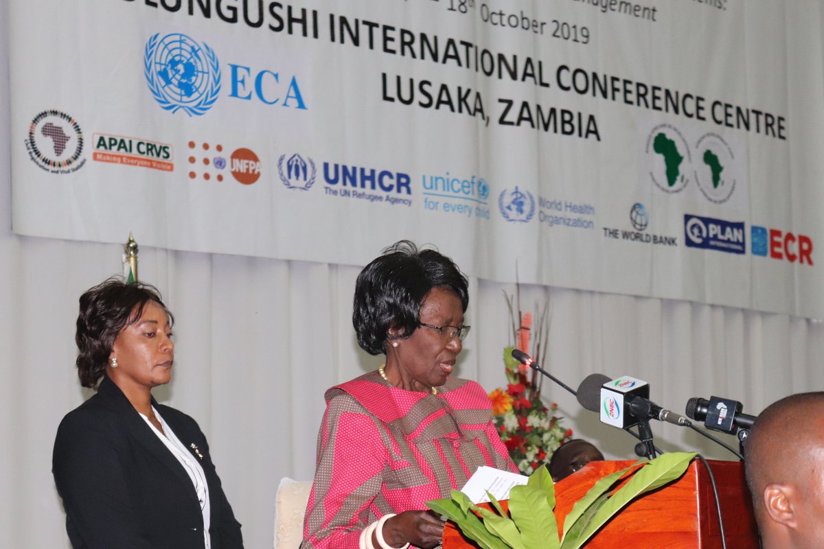 ECA_OFFICIAL's tweet image. At #COM5 in #Lusaka, 🇿🇲Zambia's VP #InongeWina: “We share a common vision to build an integrated, prosperous &amp;amp; peaceful Africa, driven &amp;amp; managed by its own citizens &amp;amp; representing a dynamic force in the international arena. We cannot achieve this vision without our citizens".